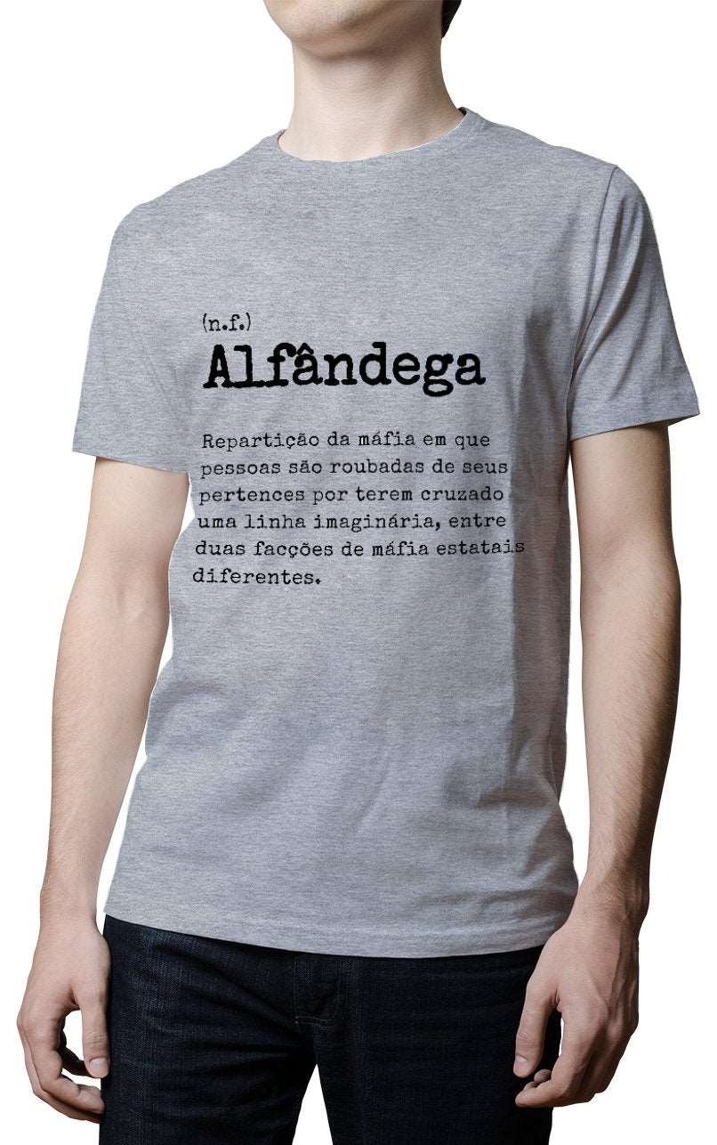 Camiseta - Definição Alfândega