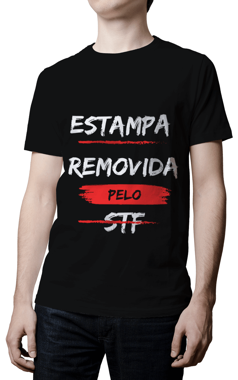 Camiseta - Estampa Removida STF
