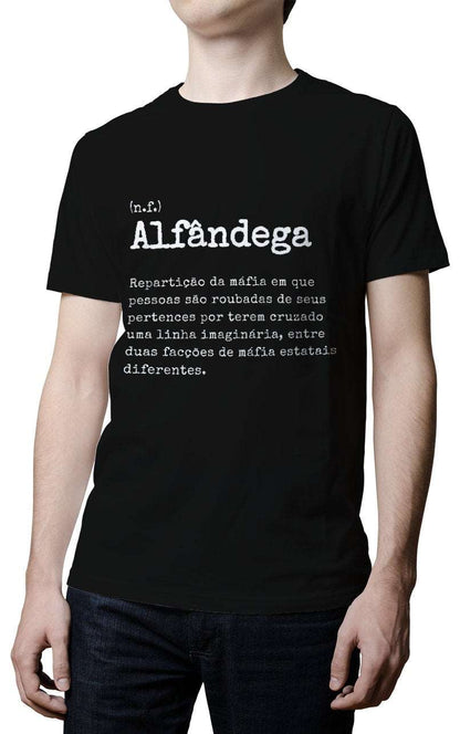 Camiseta - Definição Alfândega