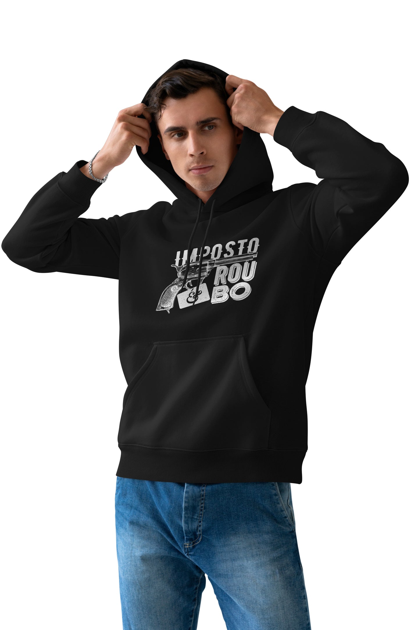 Moletom - Imposto é Roubo - Revólver