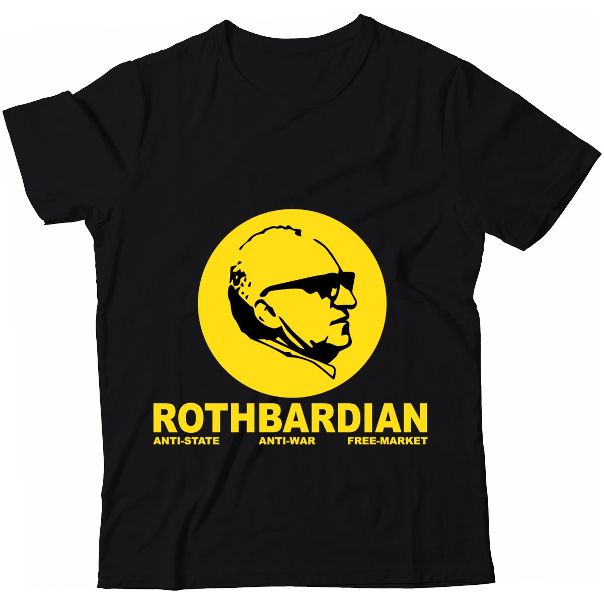 Camiseta - Murray Rothbard - Rothbardian