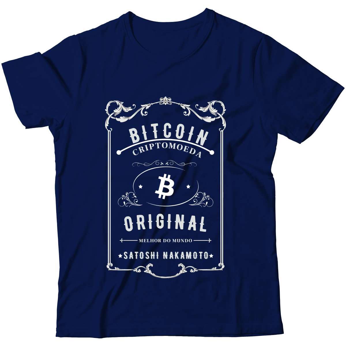 Camiseta - Bitcoin Original Satoshi Nakamoto