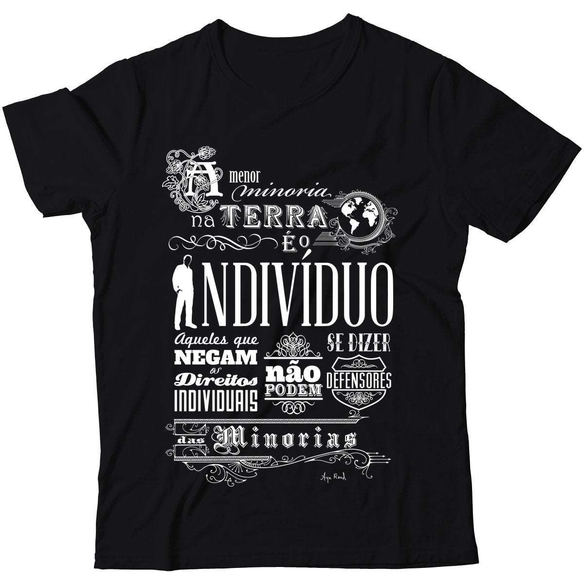 Camiseta - Ayn Rand - Minorias