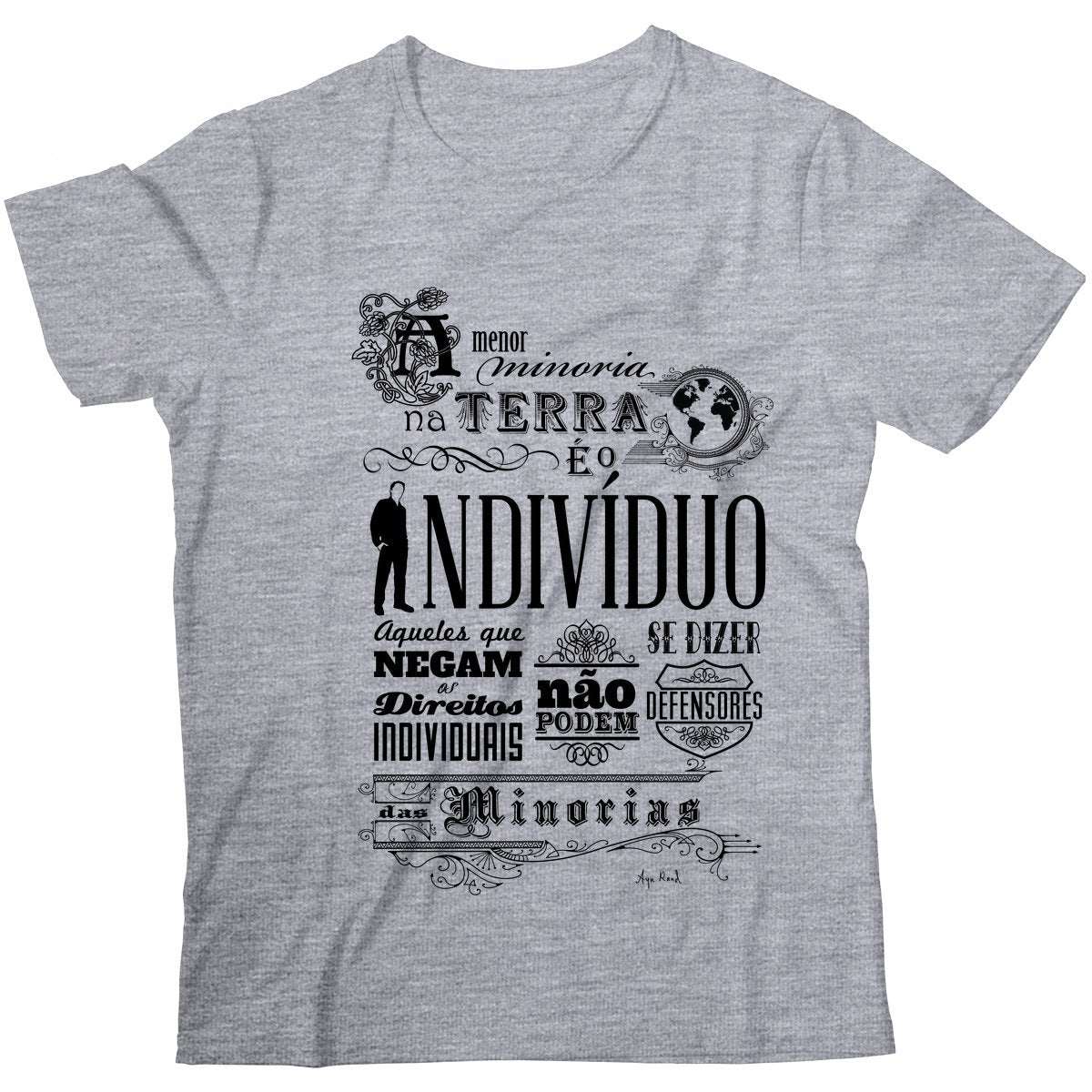 Camiseta - Ayn Rand - Minorias