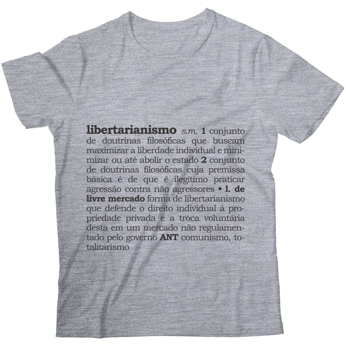 Camiseta - Libertarianismo (Definição)