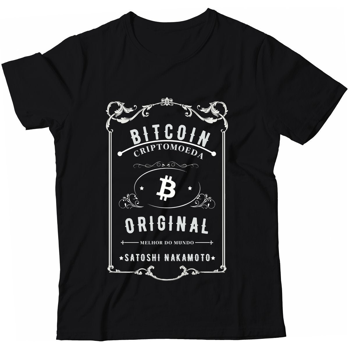 Camiseta - Bitcoin Original Satoshi Nakamoto