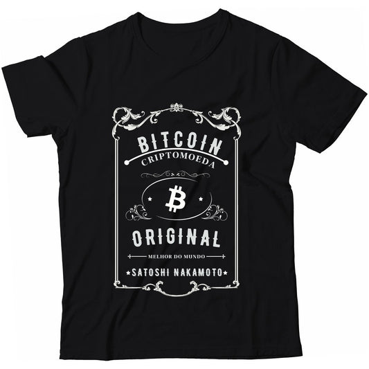 Camiseta - Bitcoin Original Satoshi Nakamoto