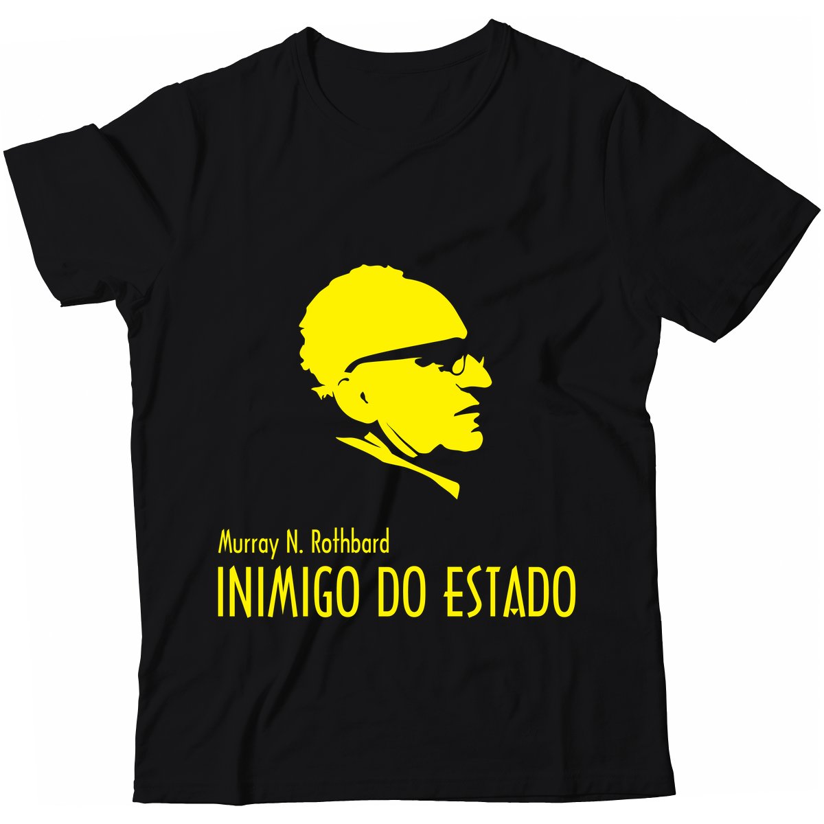 Camiseta - Rothbard - Inimigo do Estado