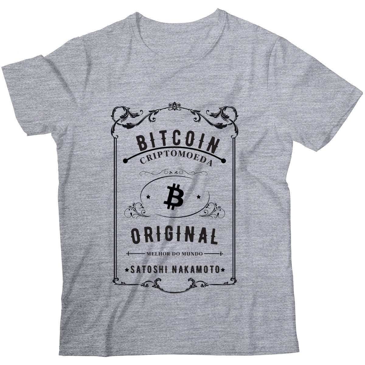 Camiseta - Bitcoin Original Satoshi Nakamoto
