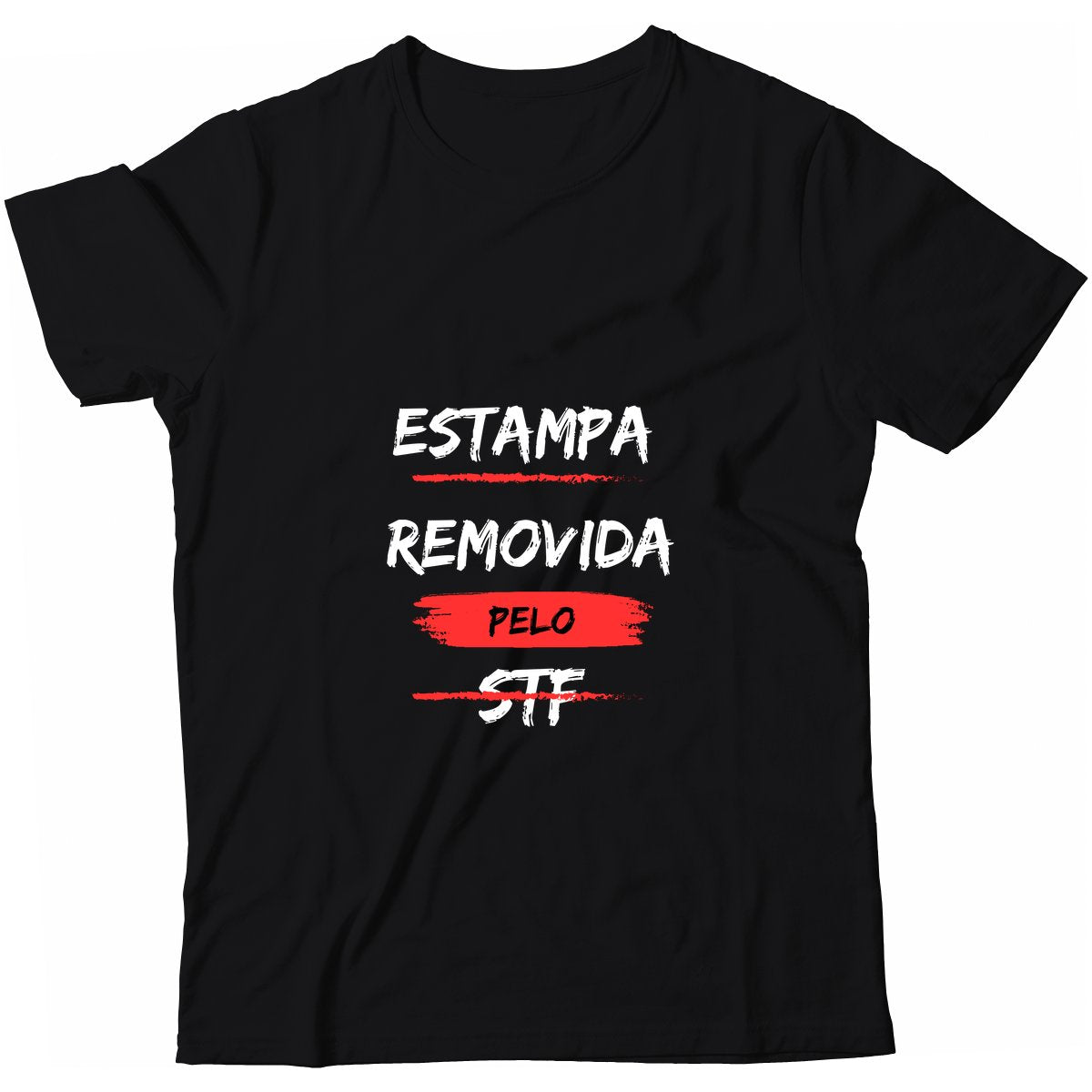 Camiseta - Estampa Removida STF