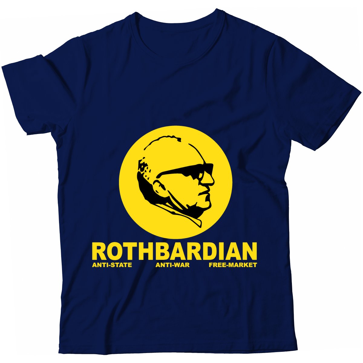 Camiseta - Murray Rothbard - Rothbardian