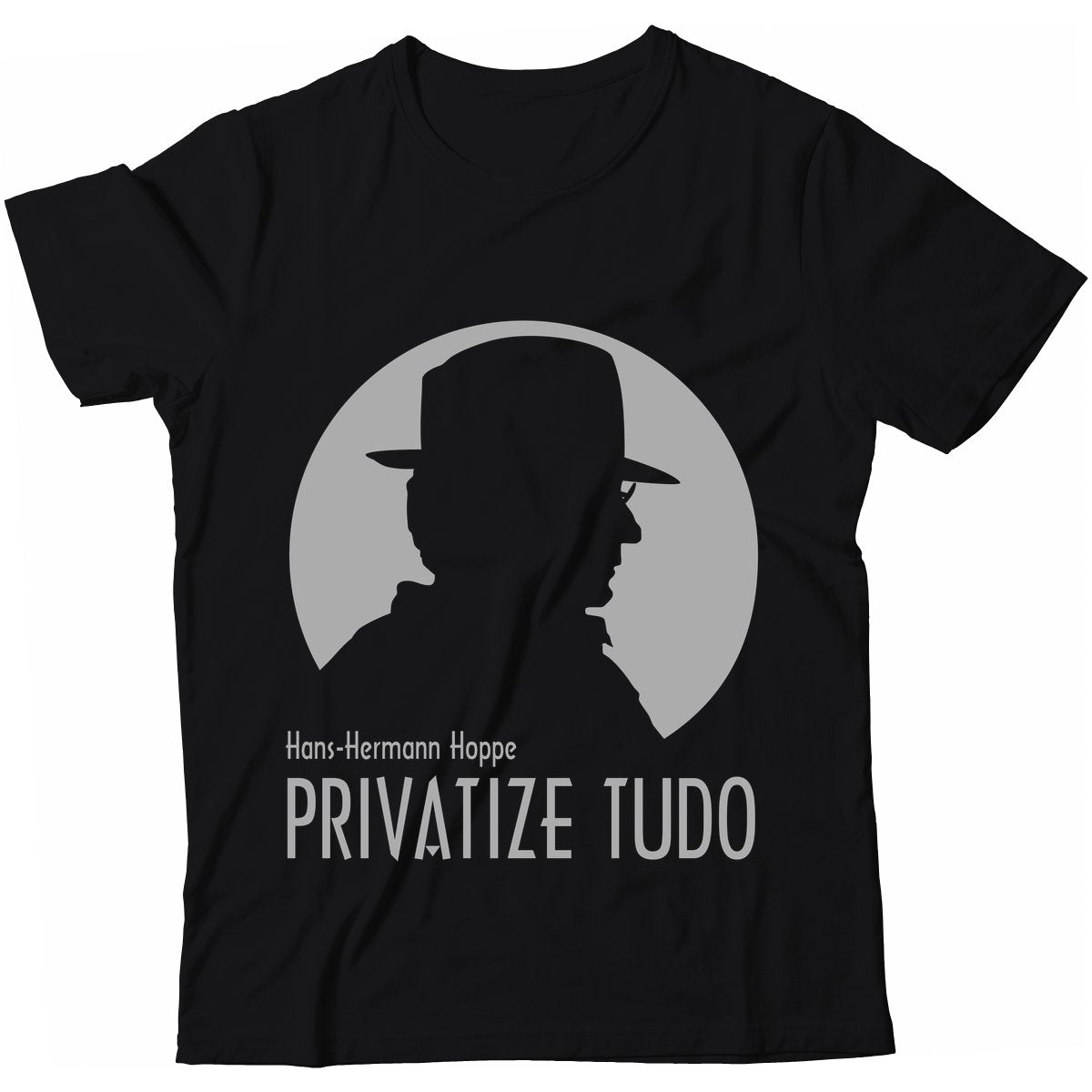 Camiseta - Hoppe - Privatize Tudo