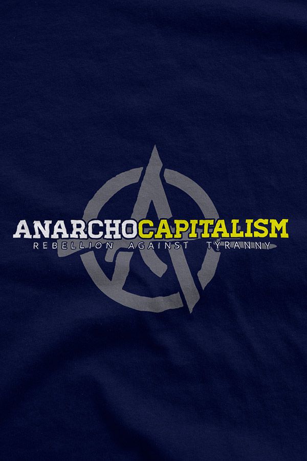 Camiseta - Anarchocapitalism