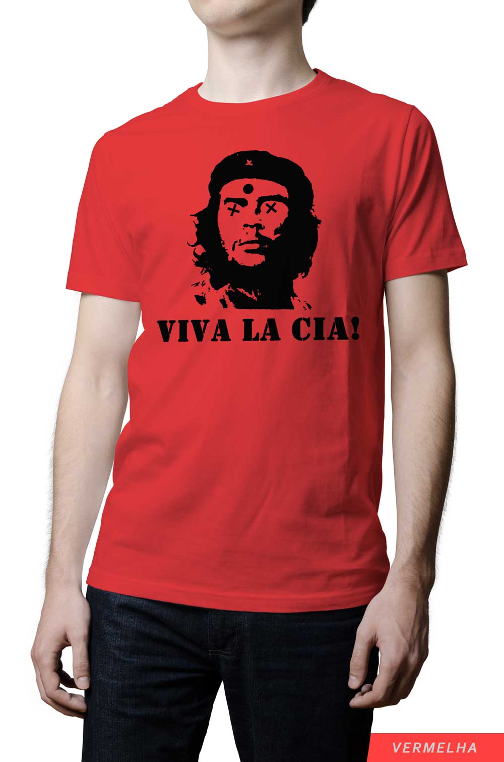 Camiseta - Anti-Che Guevara - Viva la CIA!