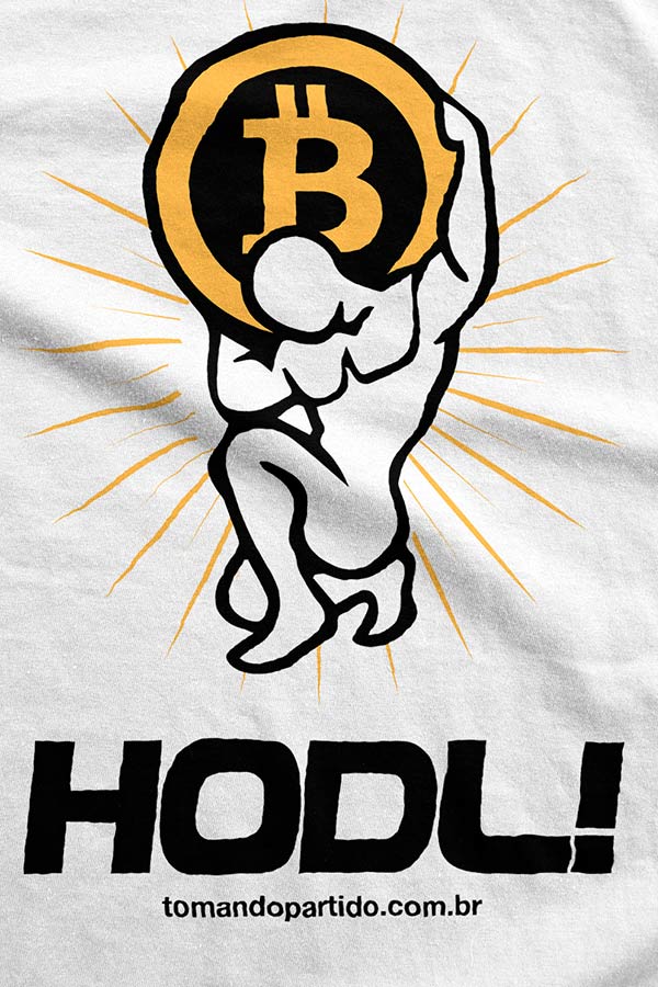 Camiseta - Atlas Bitcoin HODL