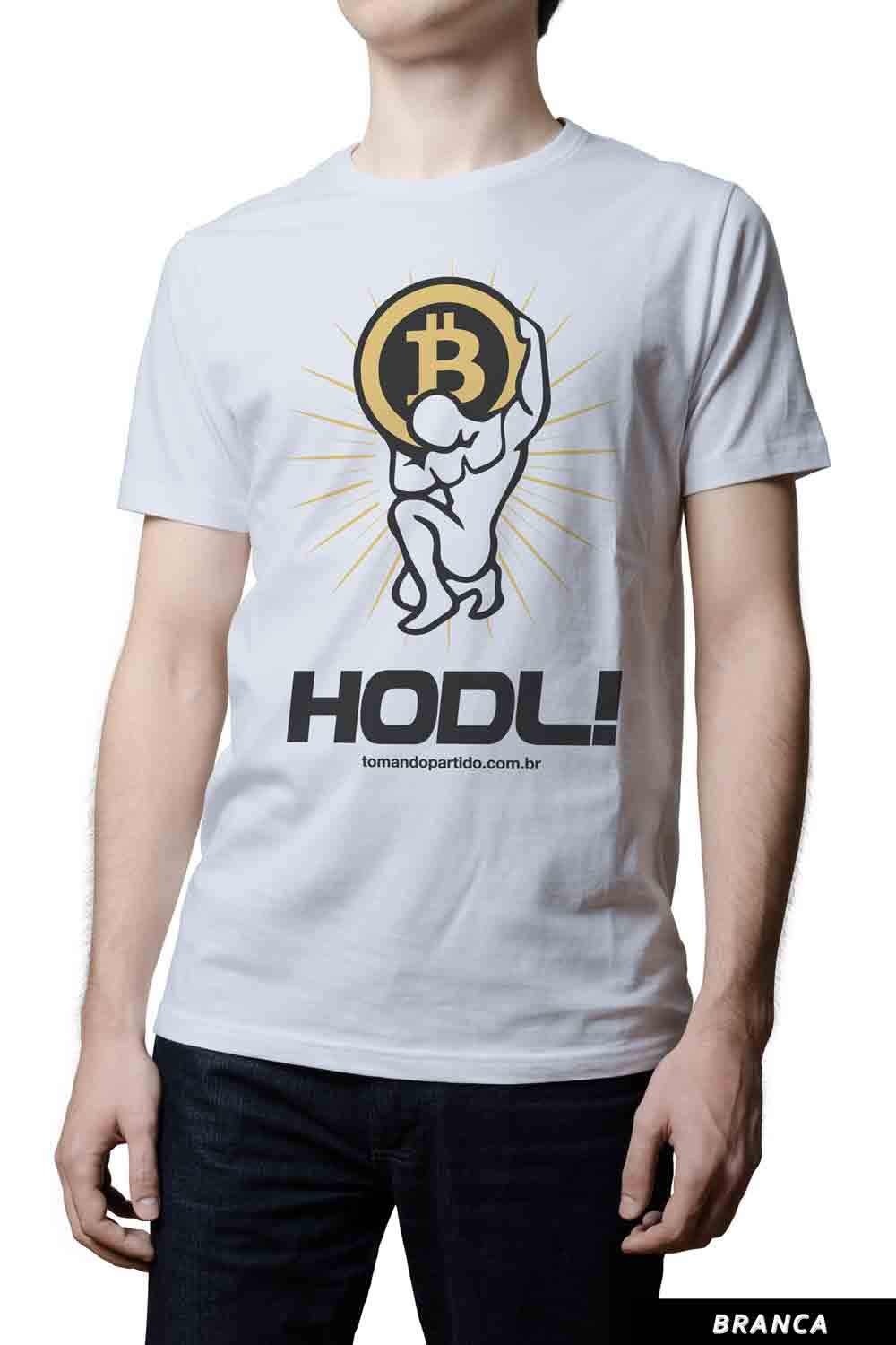 Camiseta - Atlas Bitcoin HODL