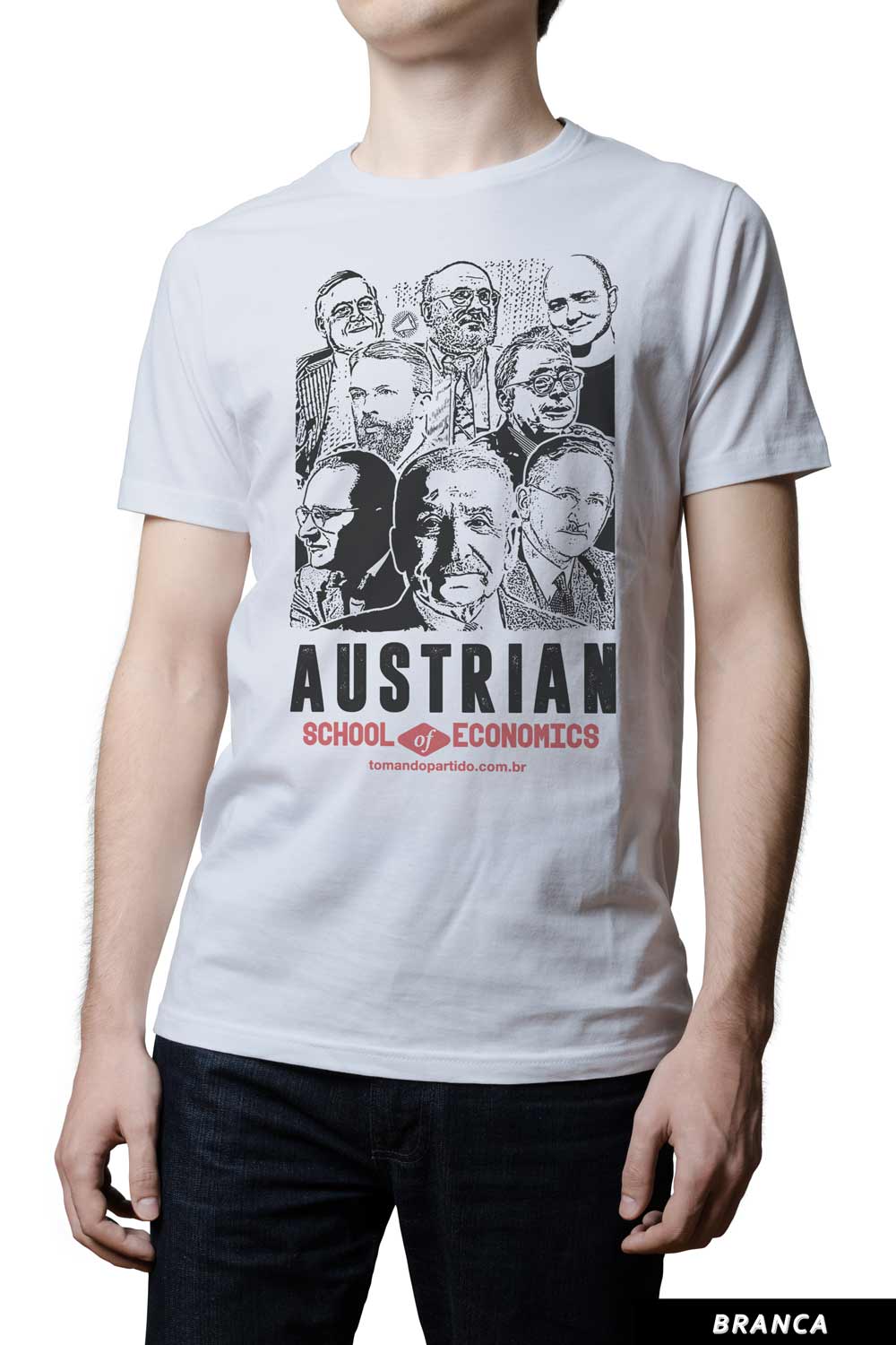 Camiseta - Austrian School - Personalidades