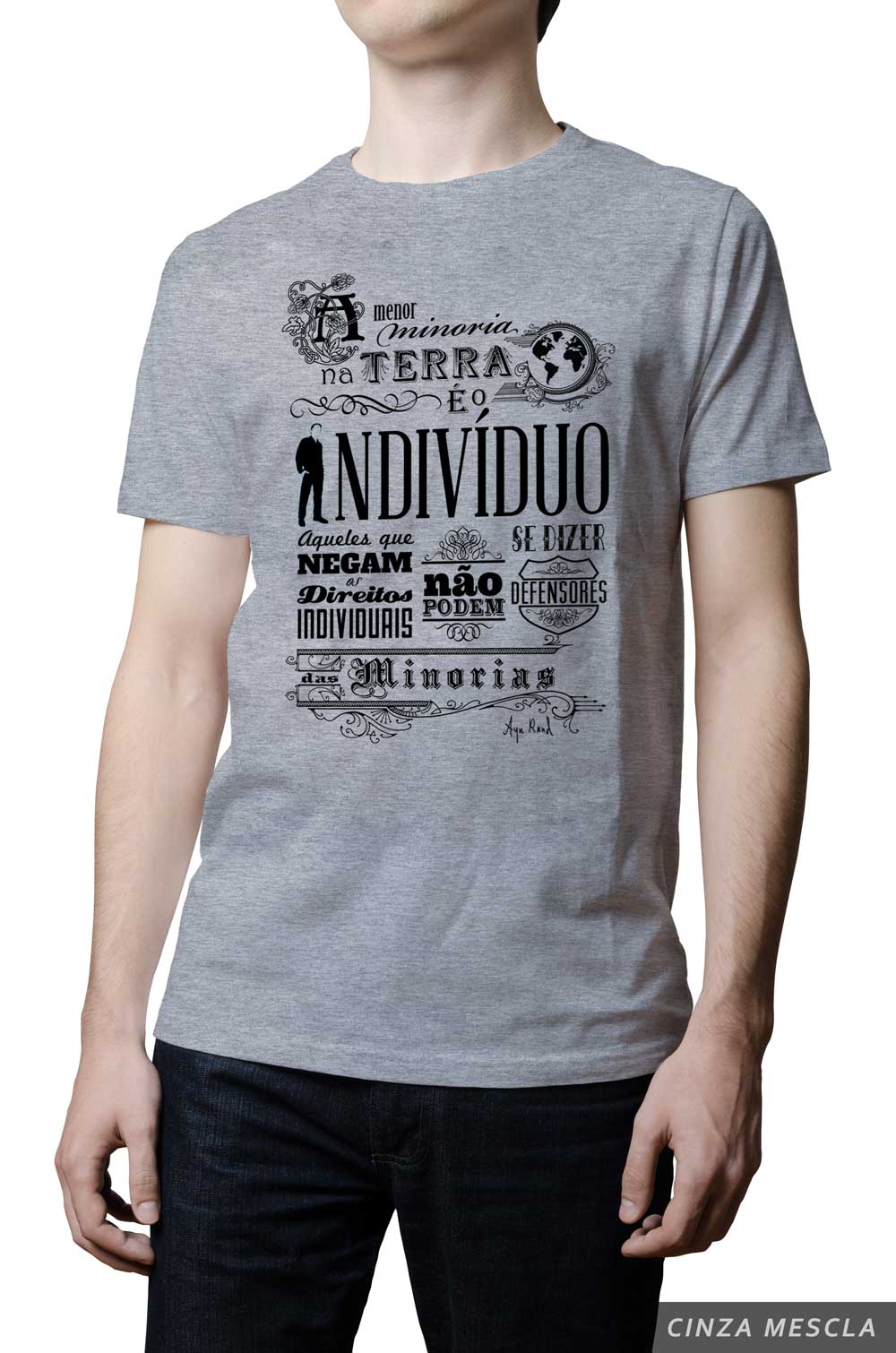 Camiseta - Ayn Rand - Minorias