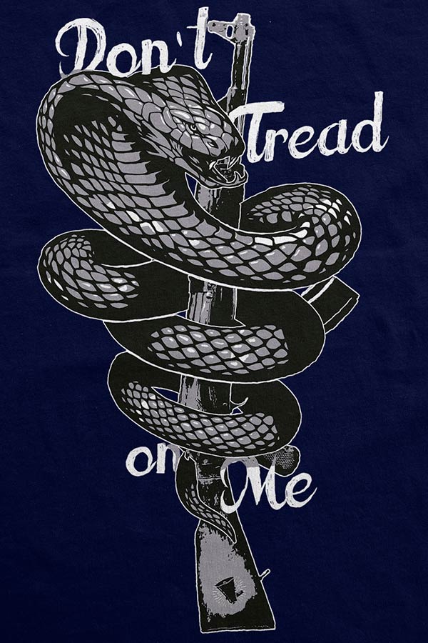 Camiseta - Dont Tread On Me - Fuzil