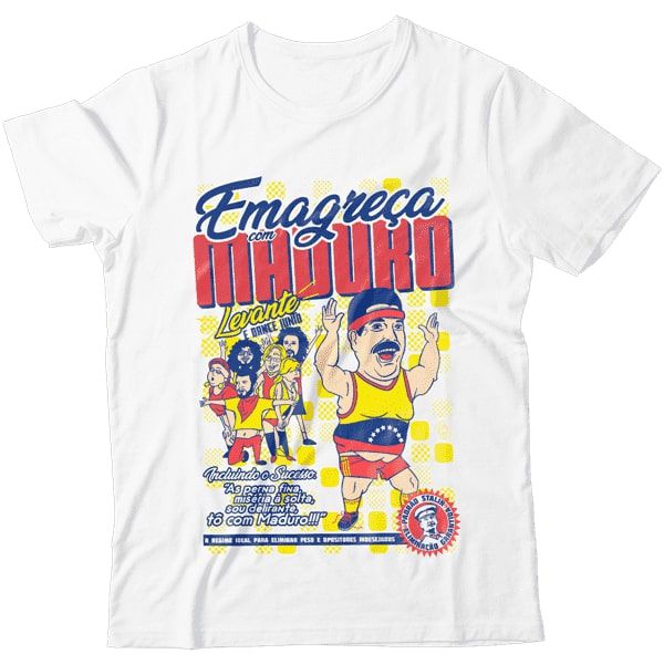 Camiseta - Emagreça Com Maduro
