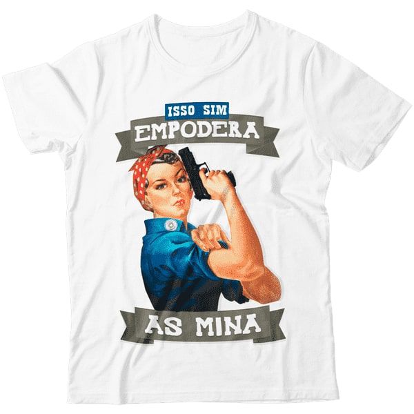 Camiseta - Empodera as Mina