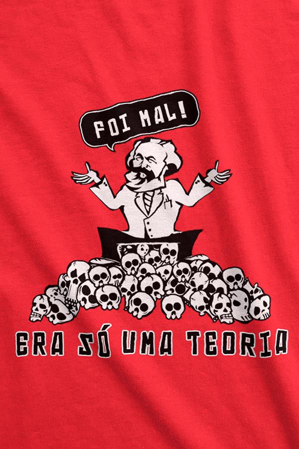 Camiseta - Foi Mal! Era só uma teoria.