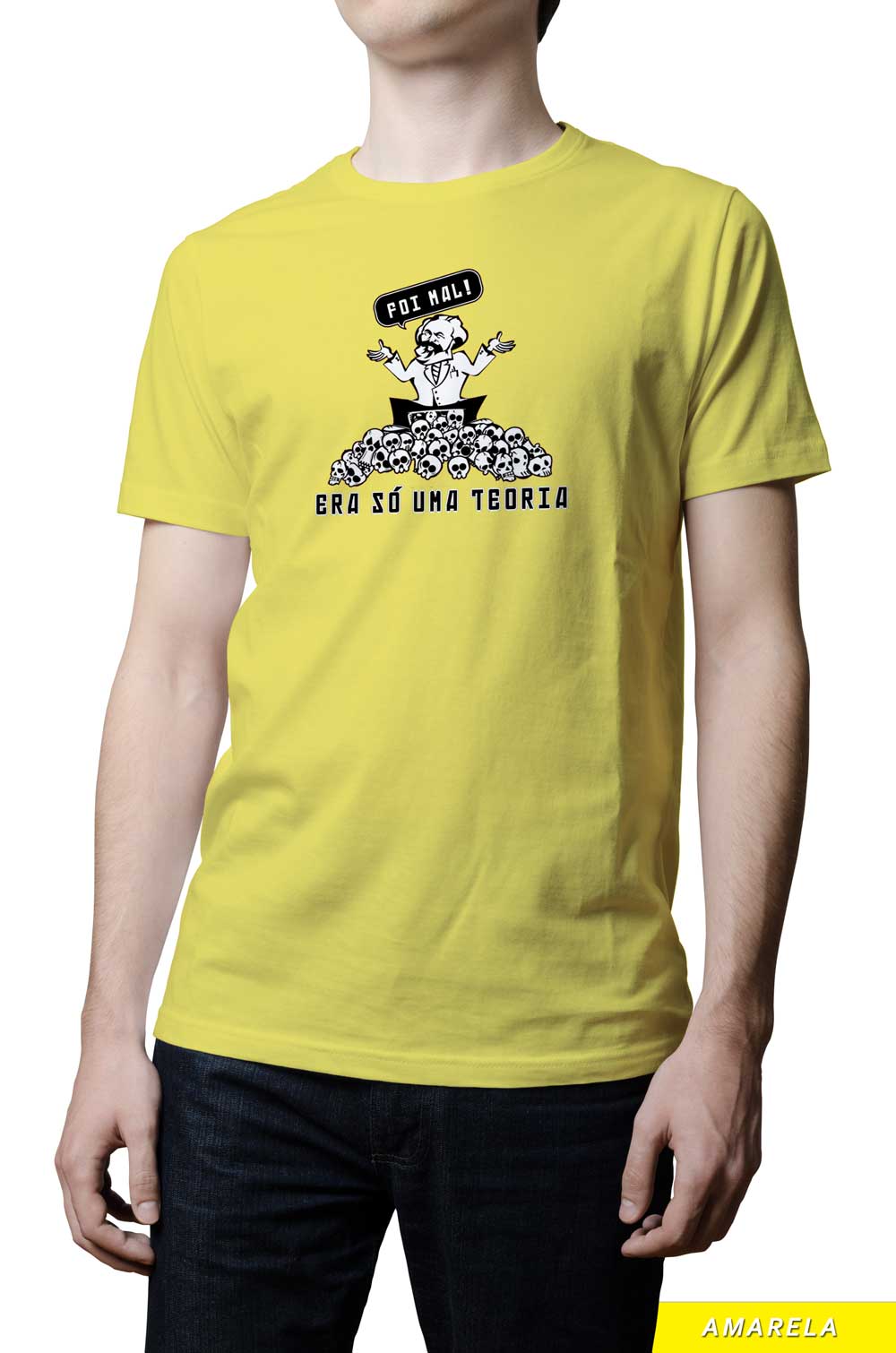 Camiseta - Foi Mal! Era só uma teoria.
