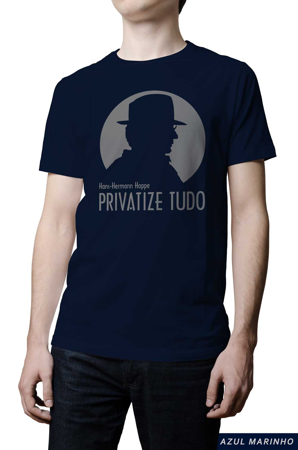 Camiseta - Hoppe - Privatize Tudo