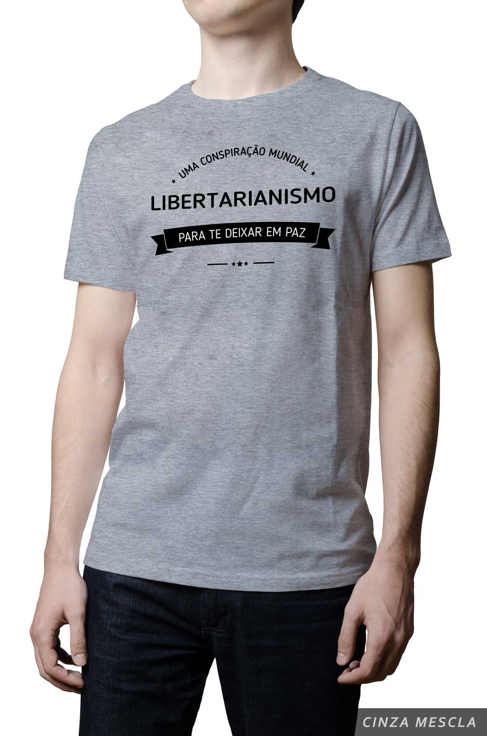 Camiseta - Libertarianismo - Conspiração