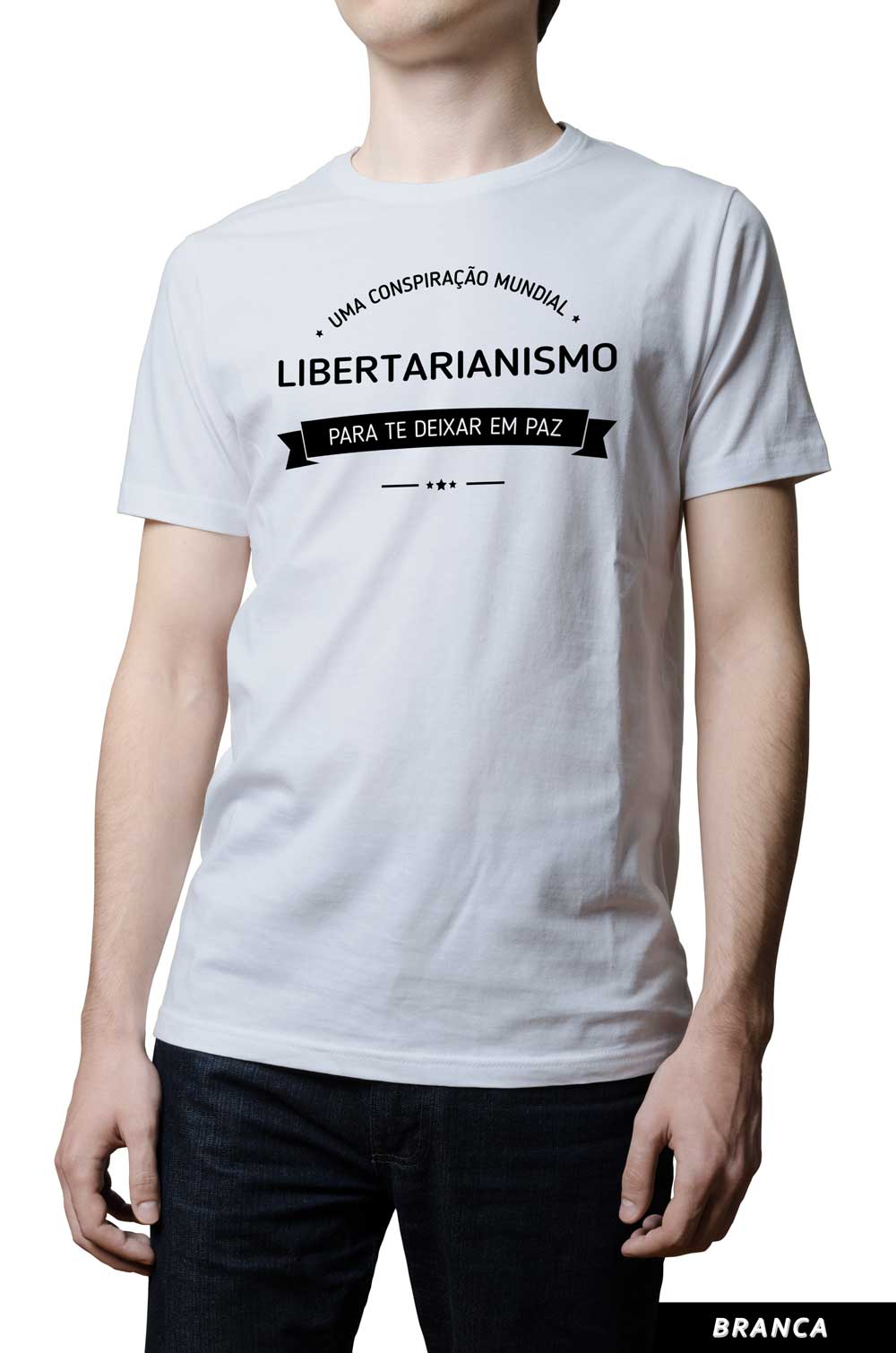 Camiseta - Libertarianismo - Conspiração