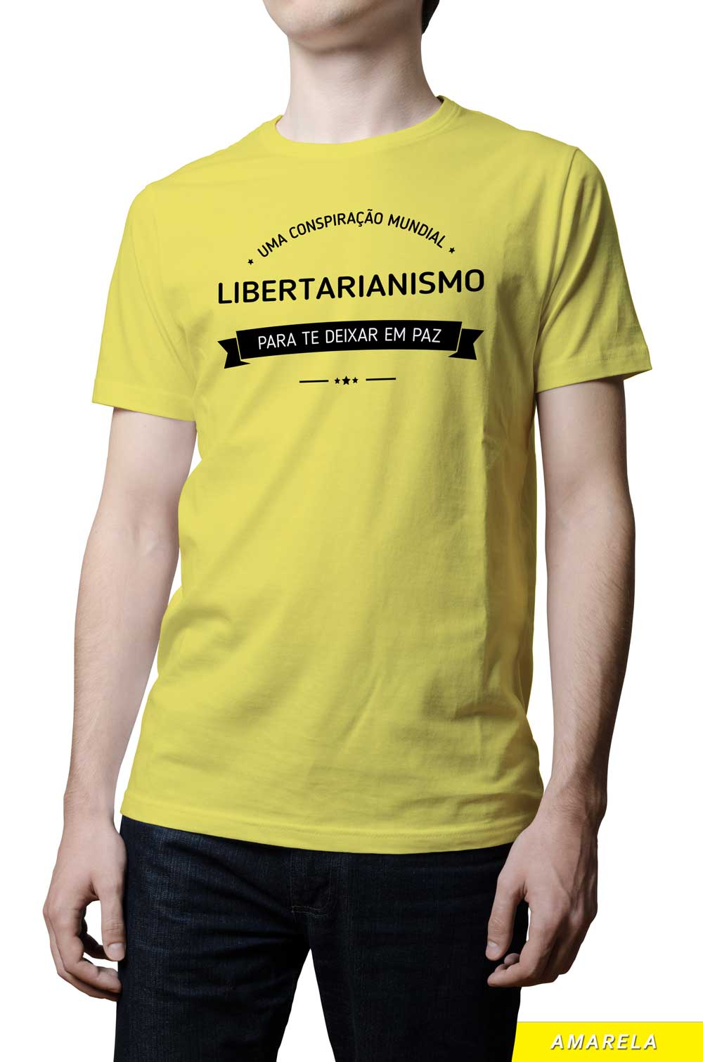 Camiseta - Libertarianismo - Conspiração