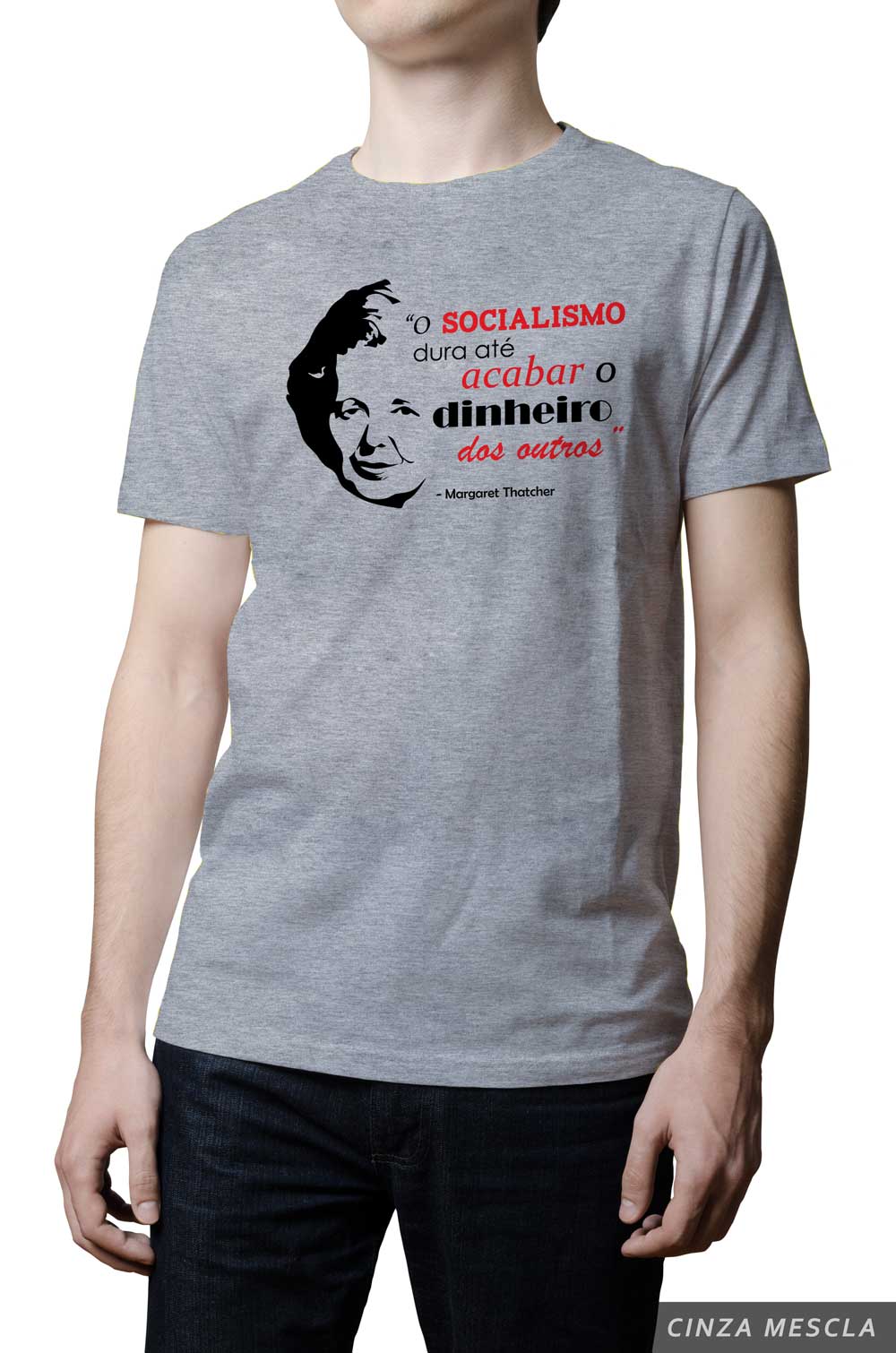 Camiseta - Margaret Thatcher - Socialismo