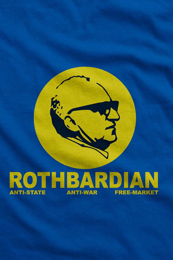 Camiseta - Murray Rothbard - Rothbardian
