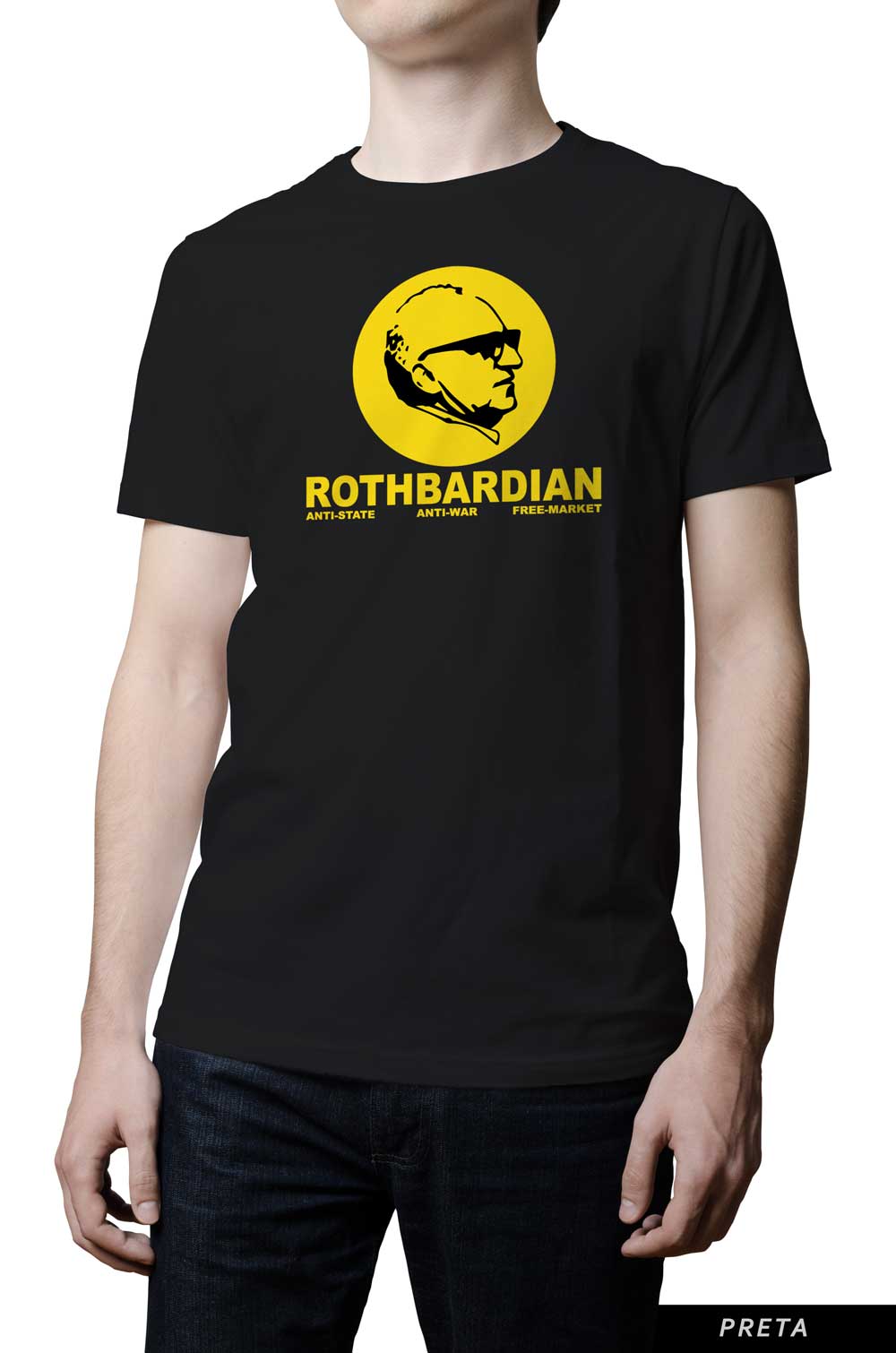 Camiseta - Murray Rothbard - Rothbardian
