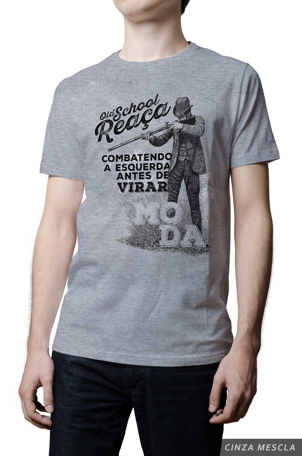 Camiseta - Oldschool Reaça