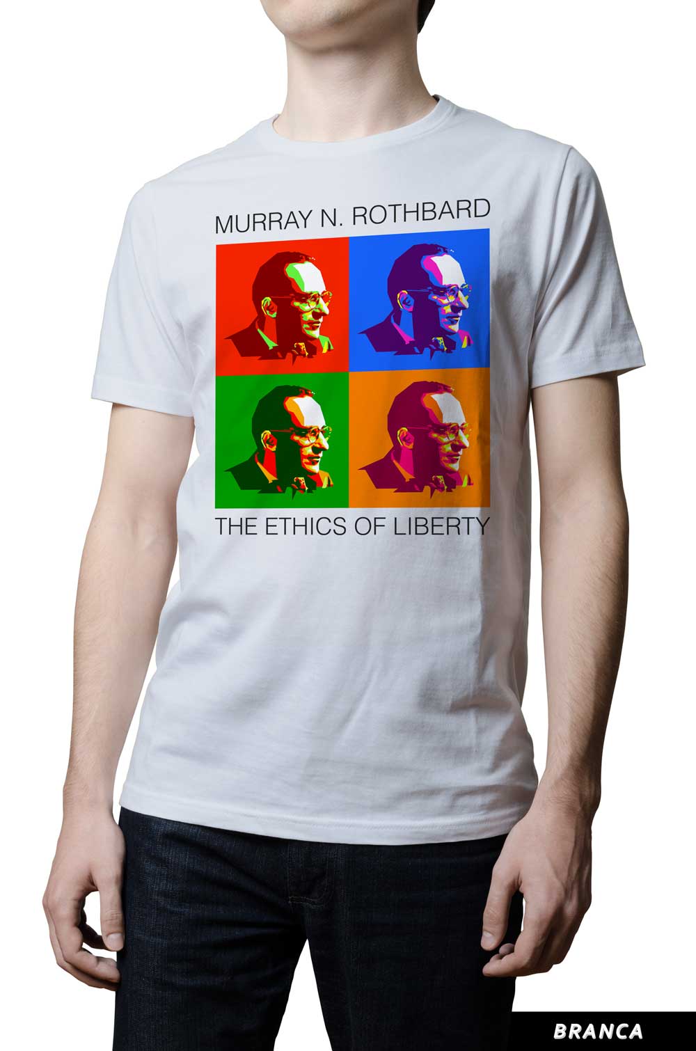 Camiseta - Rothbard - Pop Art