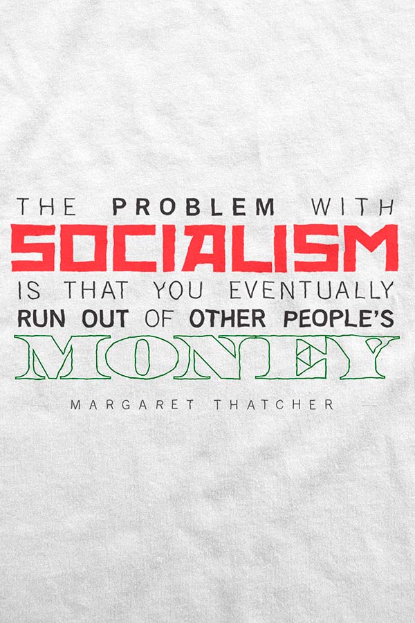 Camiseta - The Problem with Socialism