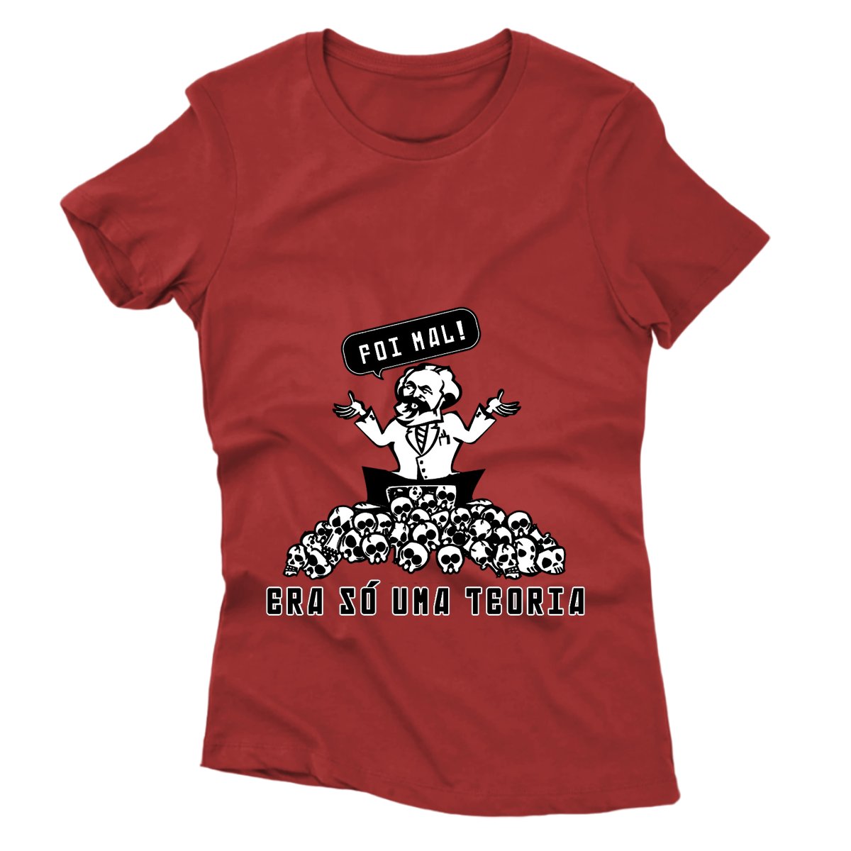 Camiseta - Foi Mal! Era só uma teoria.