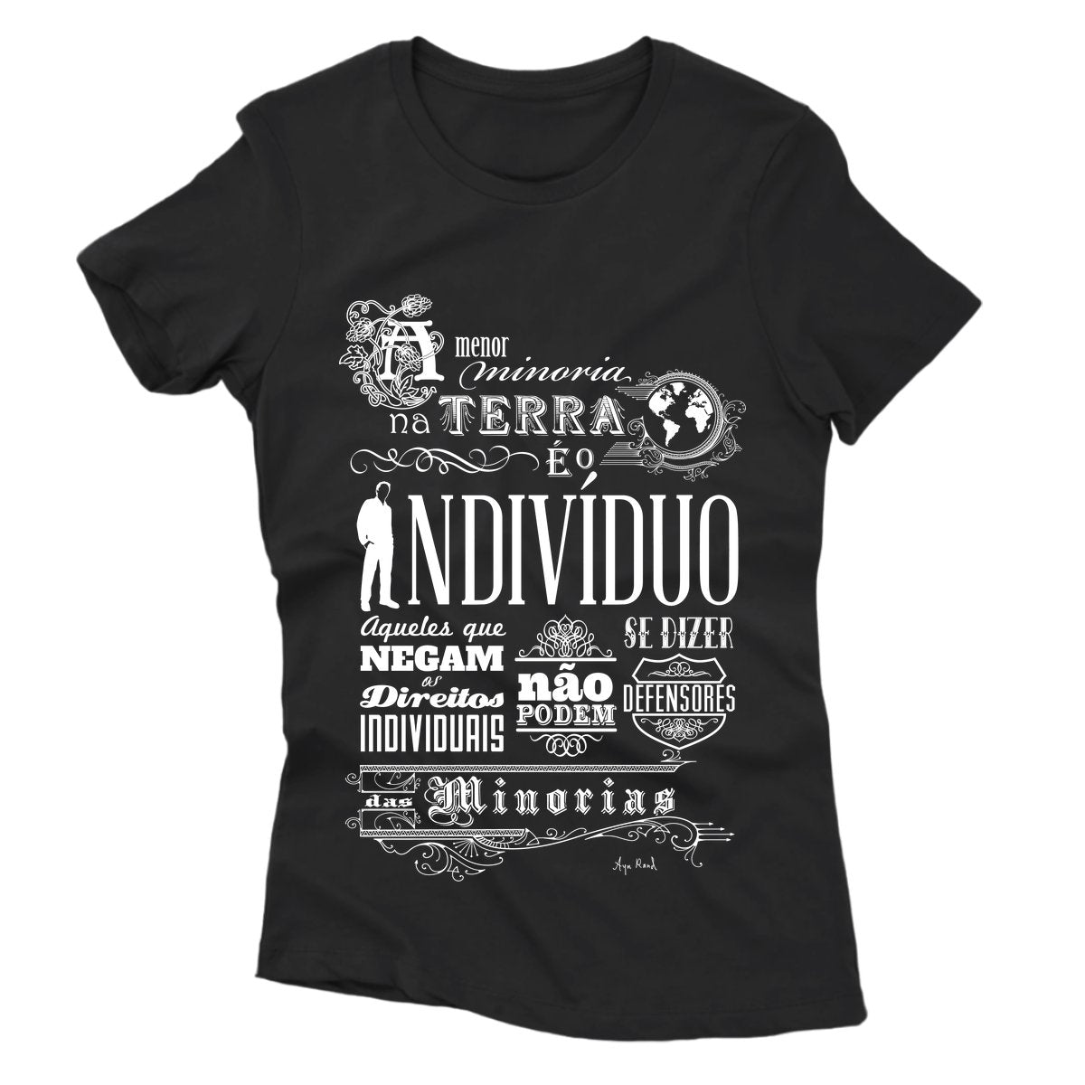 Camiseta - Ayn Rand - Minorias