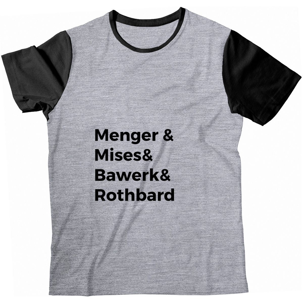 Camiseta - Grandes Mentes da Escola Austríaca