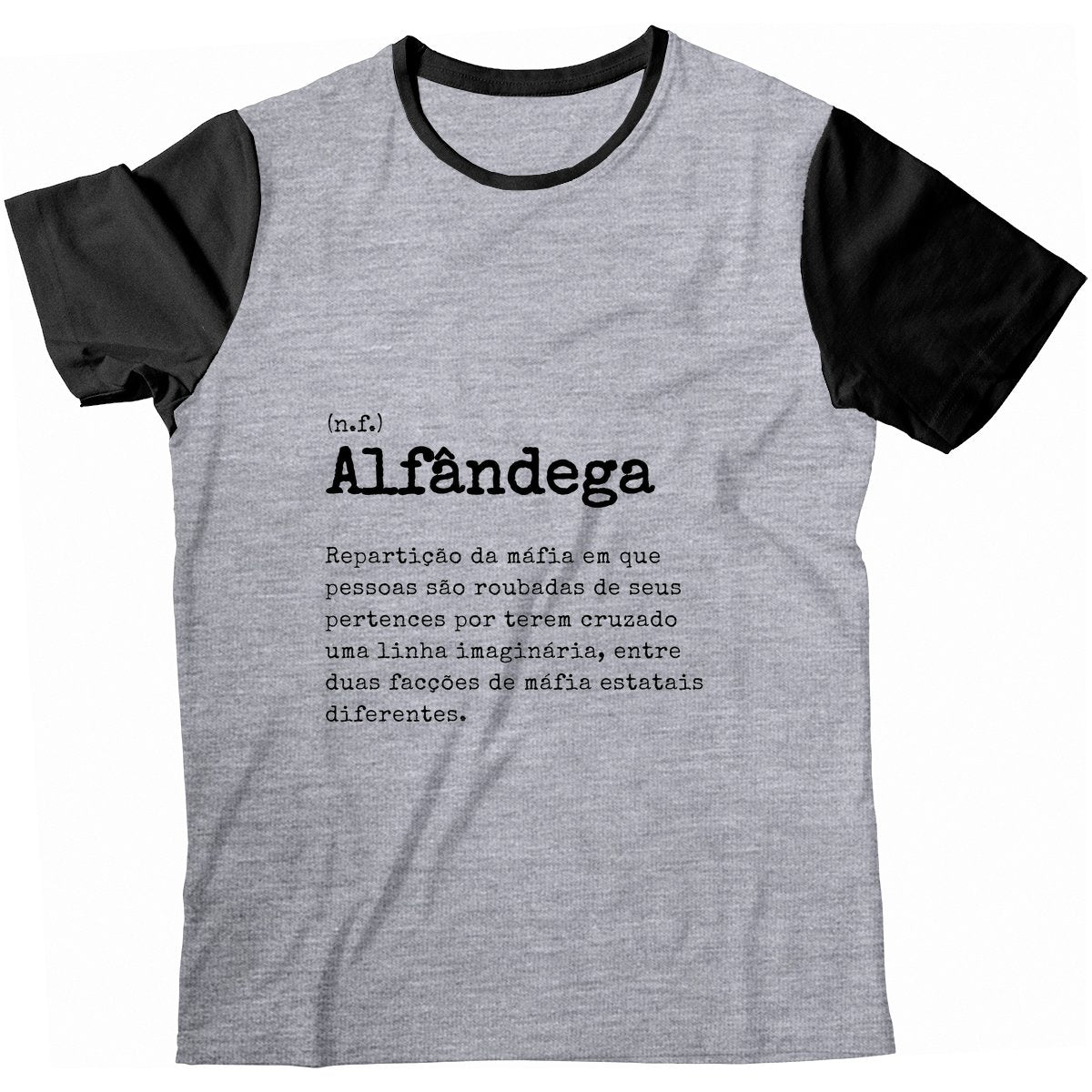 Camiseta - Definição Alfândega