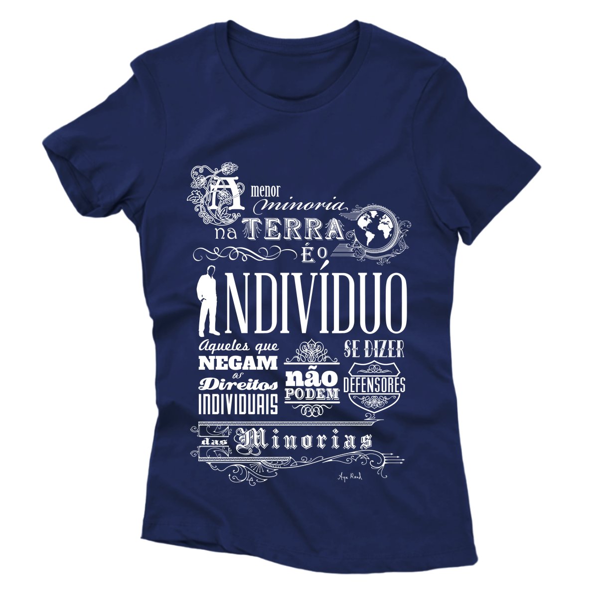 Camiseta - Ayn Rand - Minorias