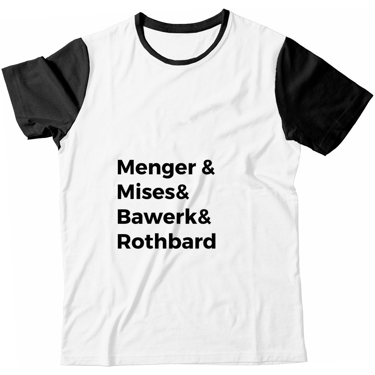 Camiseta - Grandes Mentes da Escola Austríaca