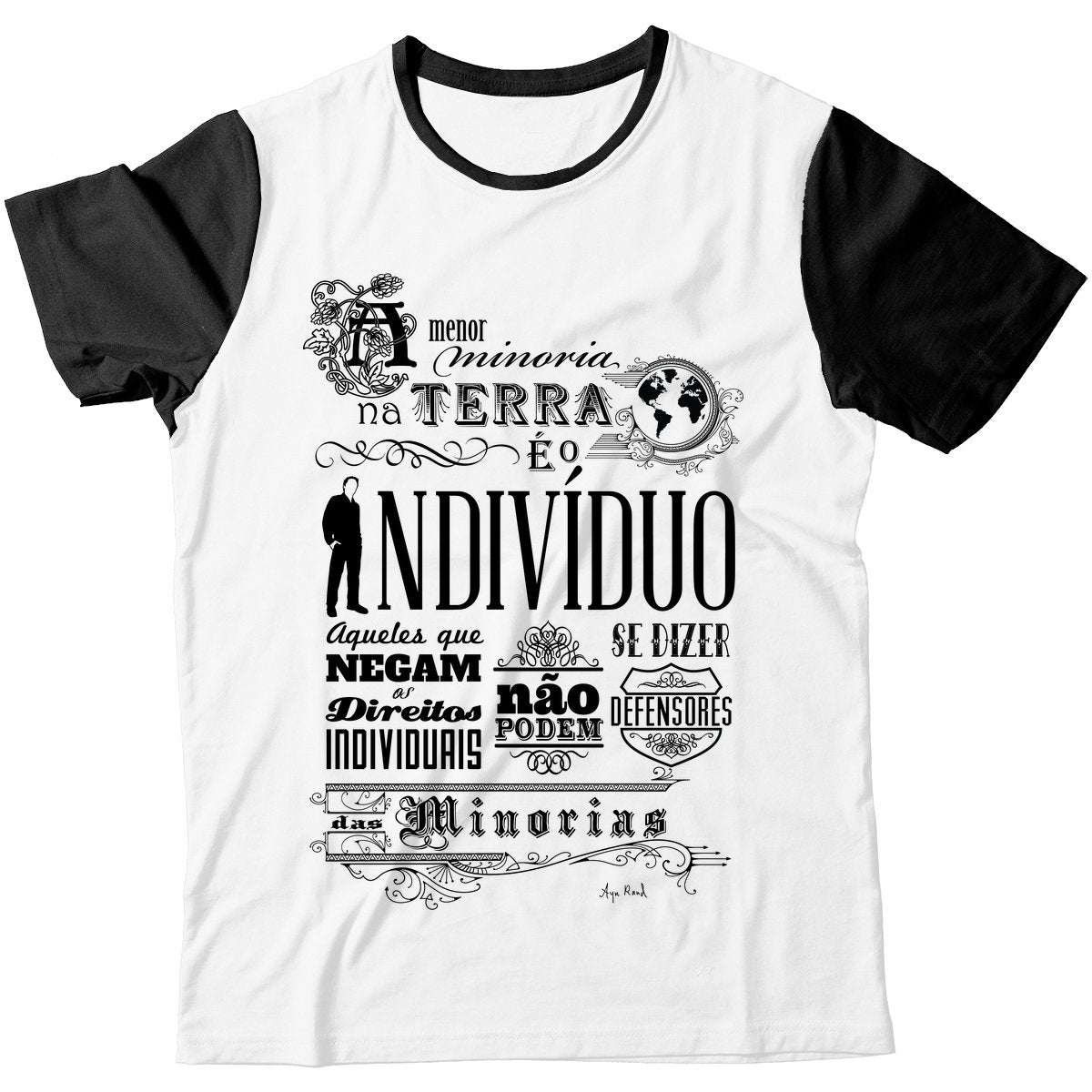 Camiseta - Ayn Rand - Minorias
