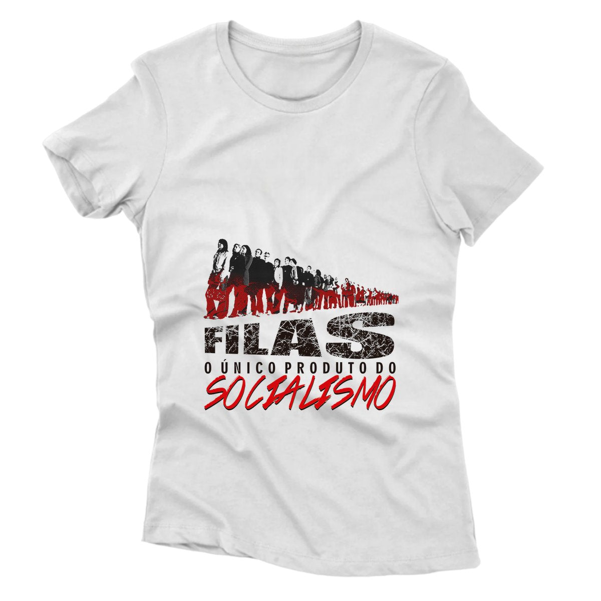 Camiseta - Filas O Único Produto do Socialismo