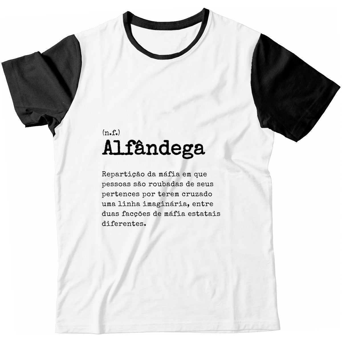 Camiseta - Definição Alfândega