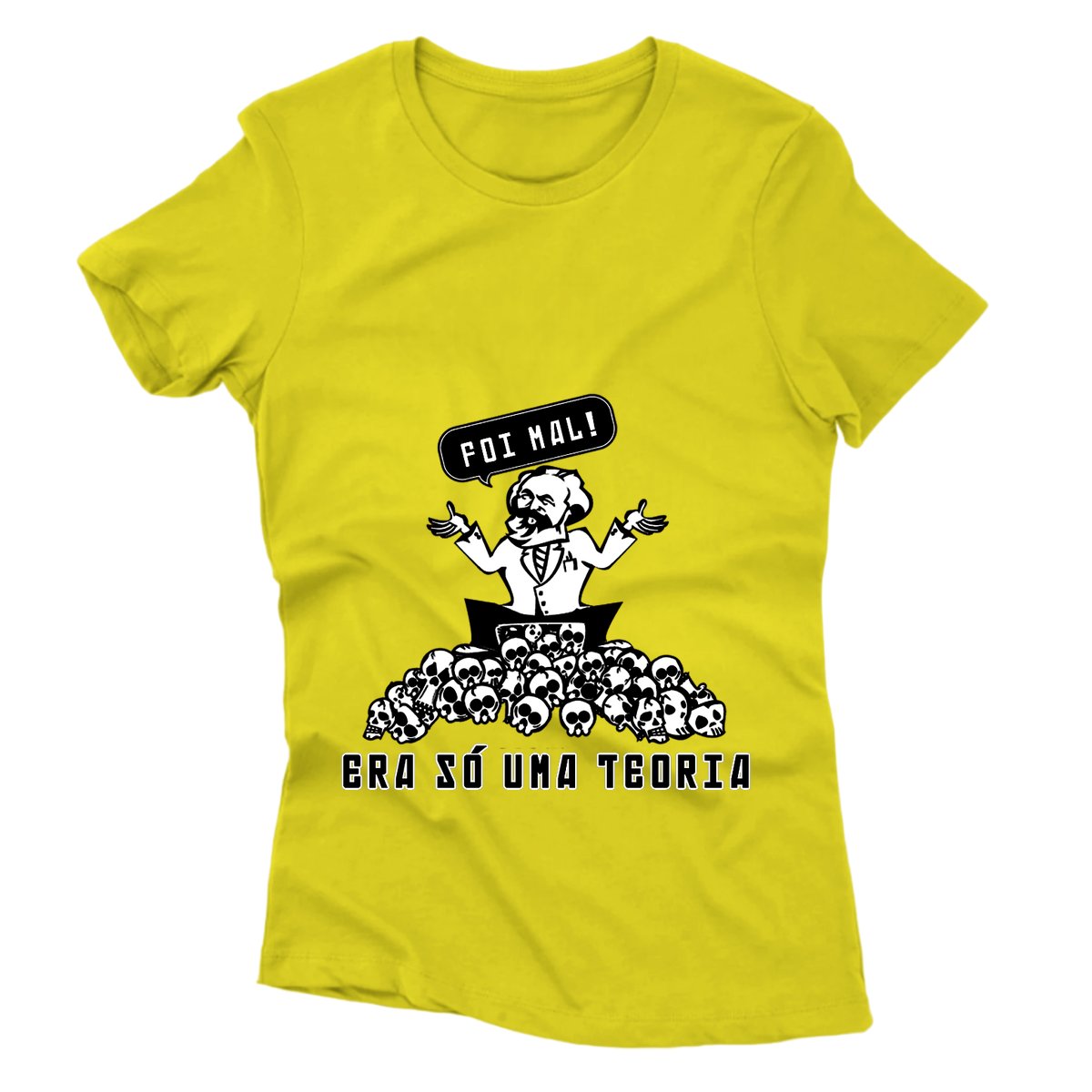 Camiseta - Foi Mal! Era só uma teoria.