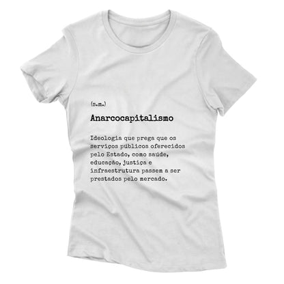 Camiseta - Definição Anarcocapitalismo