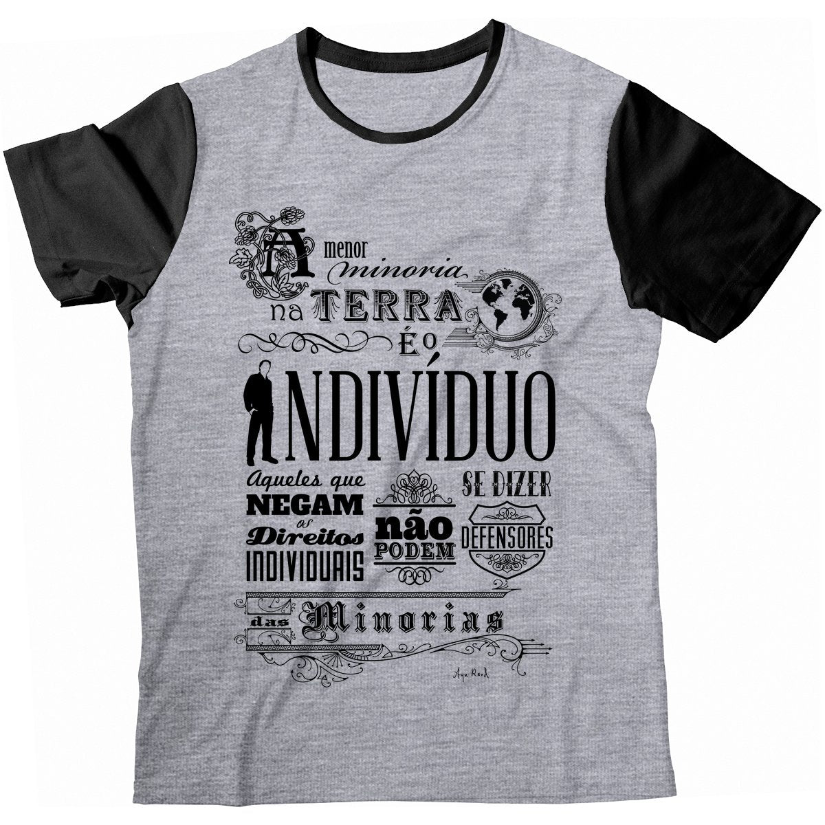 Camiseta - Ayn Rand - Minorias