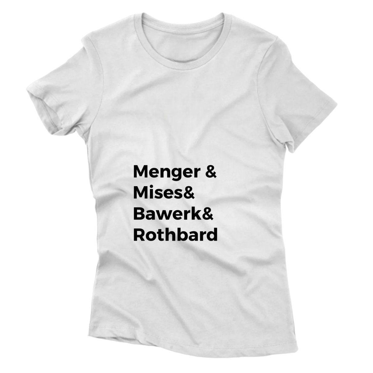 Camiseta - Grandes Mentes da Escola Austríaca